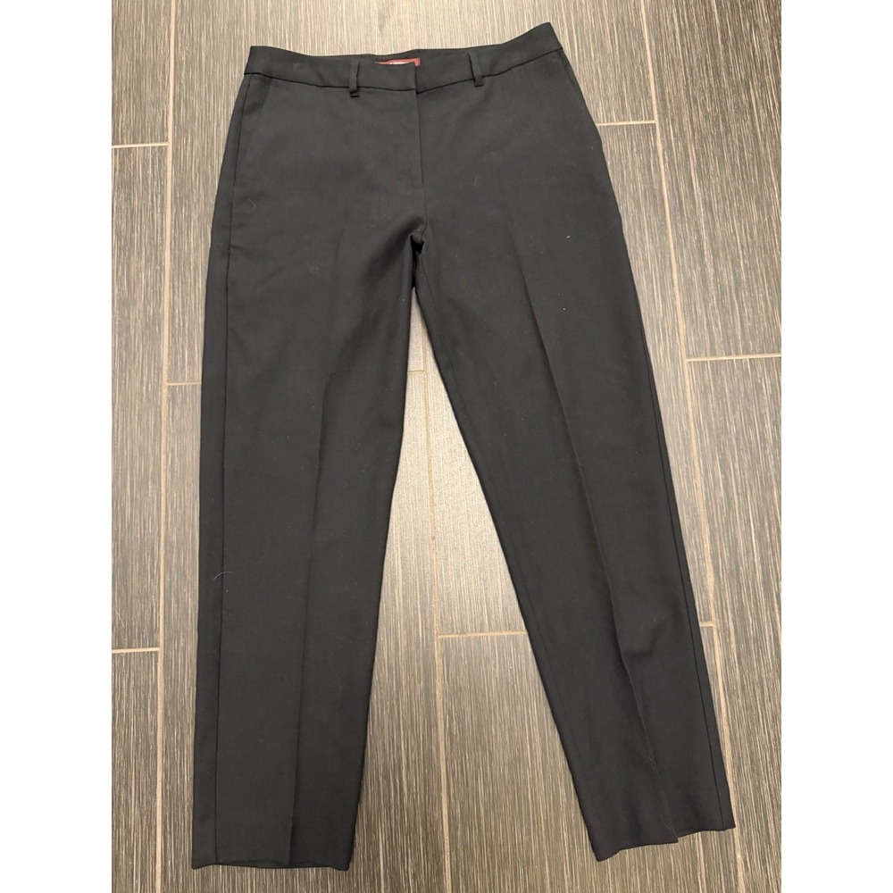 Comptoir Des Cotonniers Wool Pleated Dress Trouser Pants Sz S Office Career